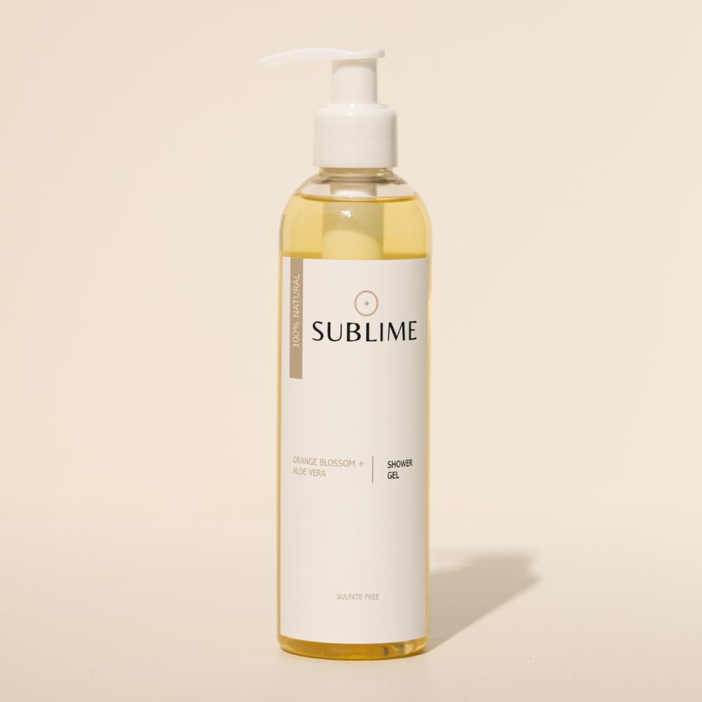 shower-gel Orange Blossom + Aloe Vera Natural Shower Gel - Image 1